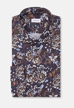 Regular Business shirt Floral in Braun |  Seidensticker Onlineshop