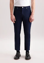 Regular 5-Pocket Denim Uni in Dunkelblau |  Seidensticker Onlineshop