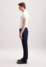Regular 5-Pocket Denim Uni in Dunkelblau |  Seidensticker Onlineshop