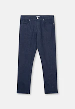 Regular 5-Pocket Denim Uni in Dunkelblau |  Seidensticker Onlineshop