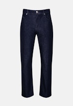 Regular 5-Pocket Denim Uni in Dunkelblau |  Seidensticker Onlineshop