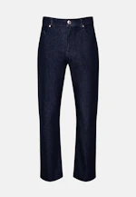 Regular 5-Pocket Denim Uni in Dunkelblau |  Seidensticker Onlineshop