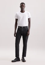 Regular 5-Pocket Denim Uni in Grau |  Seidensticker Onlineshop