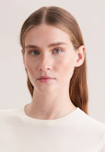 Un pull fin en tricot en laine et soie in Ecru |  Seidensticker Onlineshop