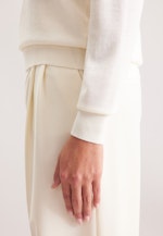 Feinstrickpullover aus Wolle und Seide in Ecru |  Seidensticker Onlineshop