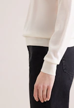 Feinstrickpullover aus Wolle und Seide in Off white |  Seidensticker Onlineshop