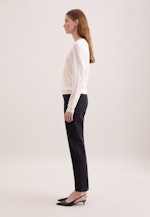 Un pull fin en tricot en laine et soie in Ecru |  Seidensticker Onlineshop