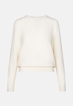 Feinstrickpullover aus Wolle und Seide in Ecru |  Seidensticker Onlineshop