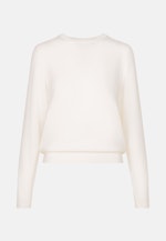 Un pull fin en tricot en laine et soie in Ecru |  Seidensticker Onlineshop