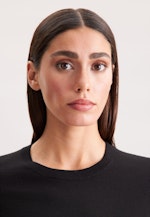 Feinstrickpullover aus Wolle und Seide in Schwarz |  Seidensticker Onlineshop