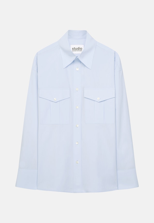 Regular Hemd Uni in Hellblau |  Seidensticker Onlineshop