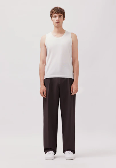 Tank-Top aus Merino/Seide in Weiß |  Seidensticker Onlineshop