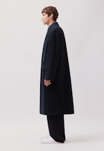 Oversized Mantel Uni in Schwarz |  Seidensticker Onlineshop