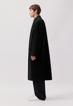 Oversized Mantel Uni in Schwarz |  Seidensticker Onlineshop