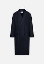 Oversized Mantel Uni in Schwarz |  Seidensticker Onlineshop