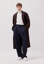 Oversized Mantel Uni in Braun |  Seidensticker Onlineshop