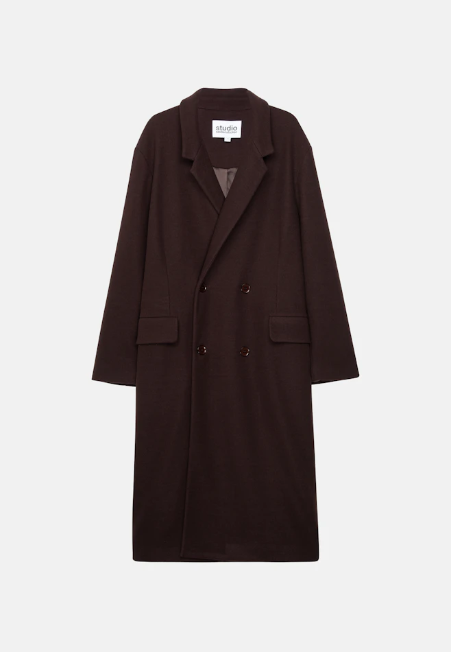 Oversized Mantel in Braun | Seidensticker Onlineshop