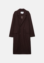 Oversized Mantel Uni in Braun |  Seidensticker Onlineshop