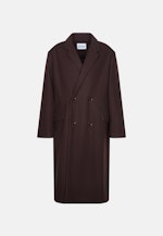 Oversized Mantel Uni in Braun |  Seidensticker Onlineshop