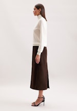 Leichter Rollkragenpullover aus Wolle und Seide in Ecru |  Seidensticker Onlineshop