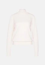 Pull léger en laine et en soie à col roulé in Ecru |  Seidensticker Onlineshop