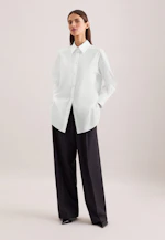 Chemise blouse oversize avec empiècement bas in Blanc |  Seidensticker Onlineshop