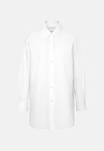 Oversized Hemdbluse mit tiefer Passe in White |  Seidensticker Onlineshop