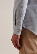 Slim Business Hemd Druck in Braun |  Seidensticker Onlineshop