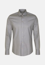 Slim Business Hemd Druck in Braun |  Seidensticker Onlineshop