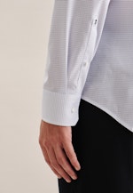 Slim Performance shirt Print in Light Blue |  Seidensticker Onlineshop
