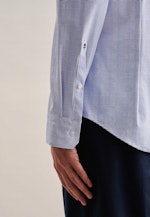 Slim Performance-Hemd Druck in Hellblau |  Seidensticker Onlineshop