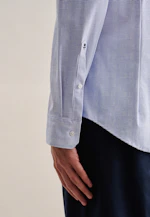 Slim Performance-Hemd Druck in Hellblau |  Seidensticker Onlineshop