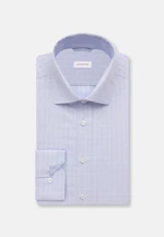 Slim Performance-Hemd Druck in Hellblau |  Seidensticker Onlineshop