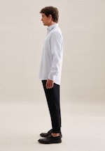 Regular Business Hemd Kleinmuster in Hellblau |  Seidensticker Onlineshop