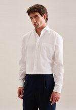 Regular Business Hemd Uni in Weiß |  Seidensticker Onlineshop