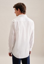 Regular Business Hemd Uni in Weiß |  Seidensticker Onlineshop