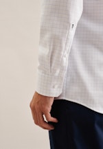 Regular Business Hemd Karo in Hellblau |  Seidensticker Onlineshop