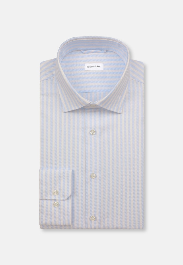 Shaped Business shirt Stripe in Light Blue |  Seidensticker Onlineshop