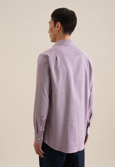 Regular Business Hemd Kleinmuster in Rosa/Pink |  Seidensticker Onlineshop