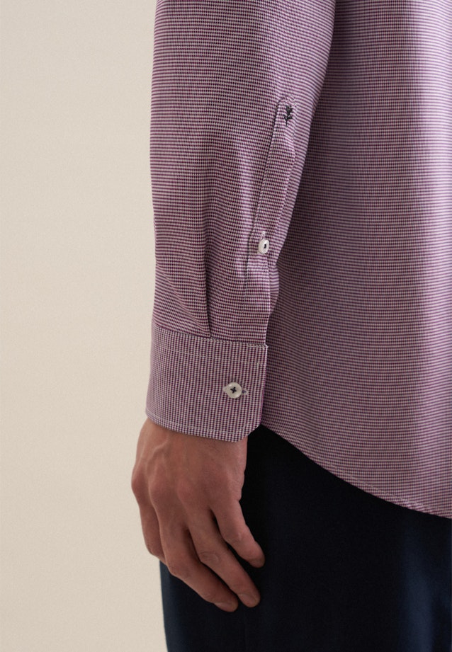 Regular Business Hemd Kleinmuster in Rosa/Pink |  Seidensticker Onlineshop