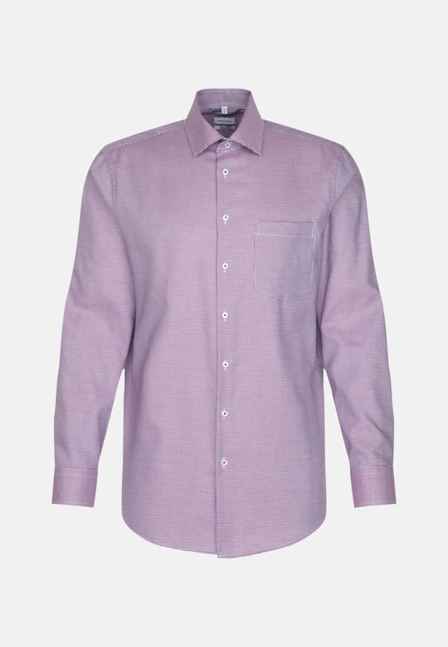 Regular Business Hemd Kleinmuster in Rosa/Pink |  Seidensticker Onlineshop