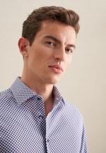 Slim Business Hemd Druck in Cappuccino |  Seidensticker Onlineshop