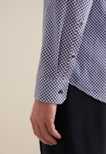 Slim Business Hemd Druck in Cappuccino |  Seidensticker Onlineshop