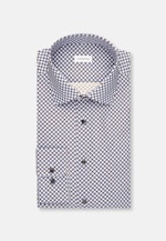 Slim Business Hemd Druck in Cappuccino |  Seidensticker Onlineshop