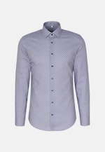 Slim Business Hemd Druck in Cappuccino |  Seidensticker Onlineshop