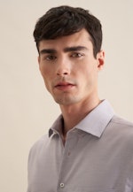 Regular Business Hemd Kleinmuster in Braun |  Seidensticker Onlineshop