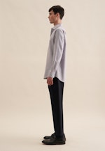 Regular Business Hemd Kleinmuster in Braun |  Seidensticker Onlineshop