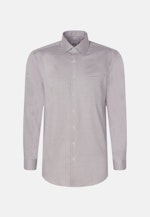 Regular Business Hemd Kleinmuster in Braun |  Seidensticker Onlineshop