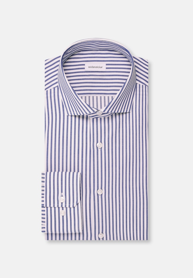 Regular Chemise d'affaires rayures dans Bleu Moyen | Boutique en ligne Seidensticker