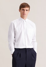 Comfort Business shirt Uni in Weiß |  Seidensticker Onlineshop
